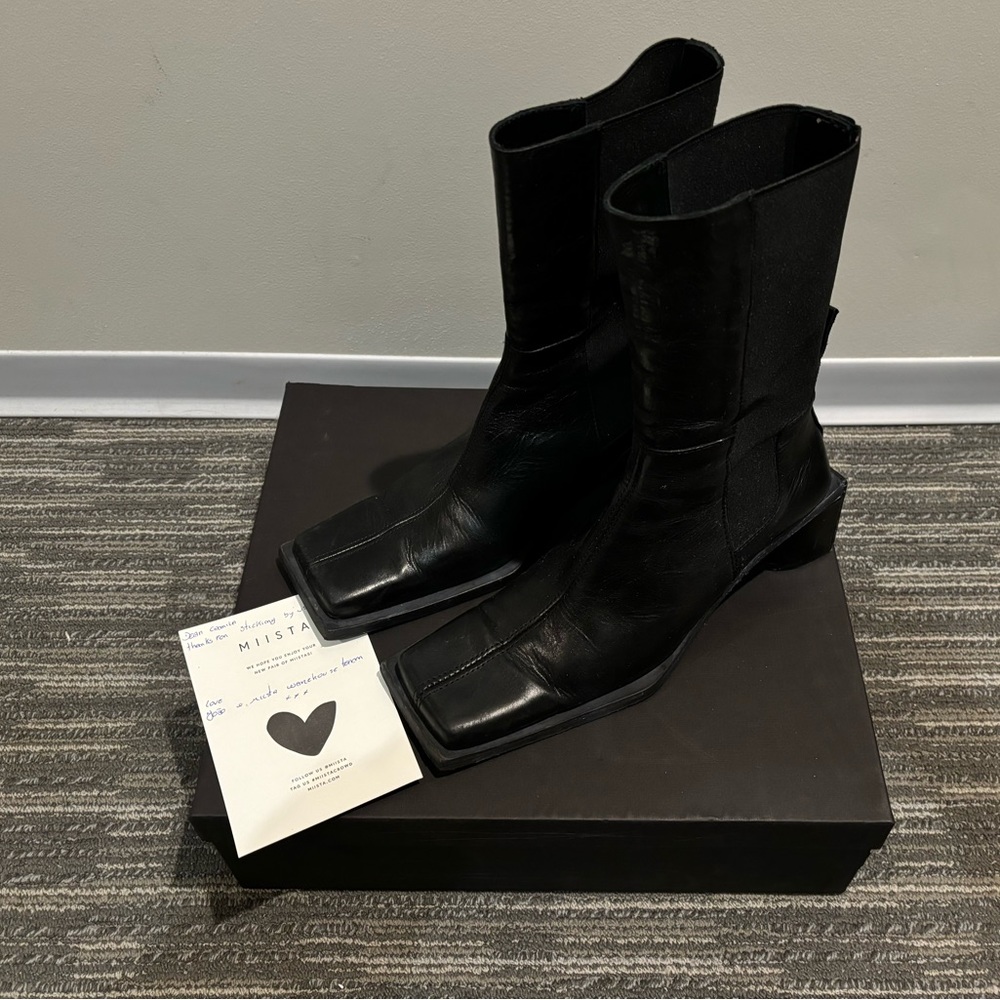 MIISTA - MINNIE BLACK BOOTS